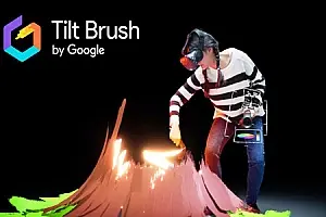 谷歌绘画 Tilt Brush-侠趣网