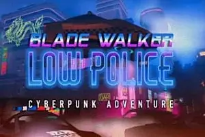 VR 赛博朋克 警察 Blade Walker Low Police-侠趣网