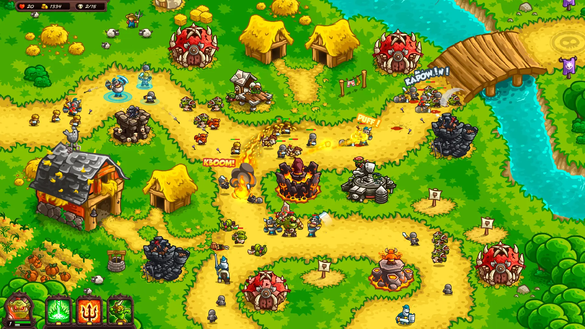 王国保卫战 复仇 Kingdom Rush Vengeance v1.15.7.10版 王国保卫战 起源 v4.2.10版 前线 v5.6.12版 1 v2.1版 皇家守卫军系列 4部合集-侠趣网