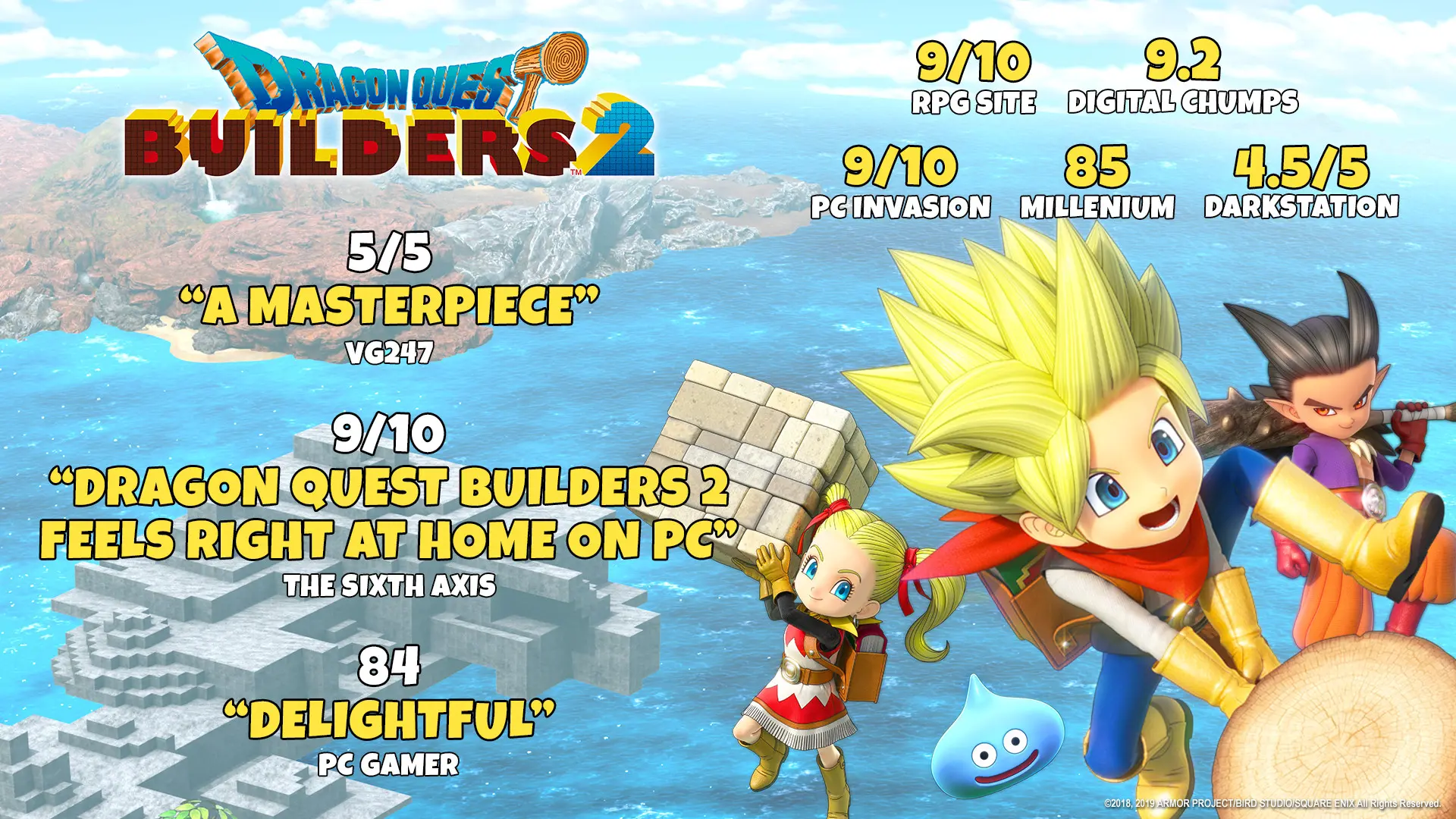 图片[1]-勇者斗恶龙 创世小玩家2 DRAGON QUEST BUILDERS 2-侠趣网