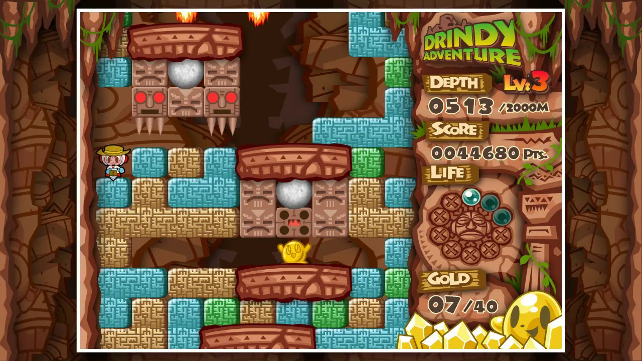 图片[4]-爆钻小英雄 钻头乐园 Mr. DRILLER DrillLand v1.0.1版 官方中文-侠趣网