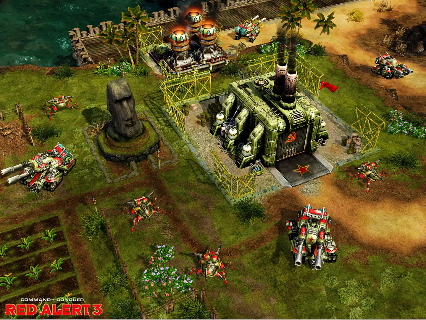 红色警戒1 2 3系列珍藏版 合集 Red Alert-侠趣网