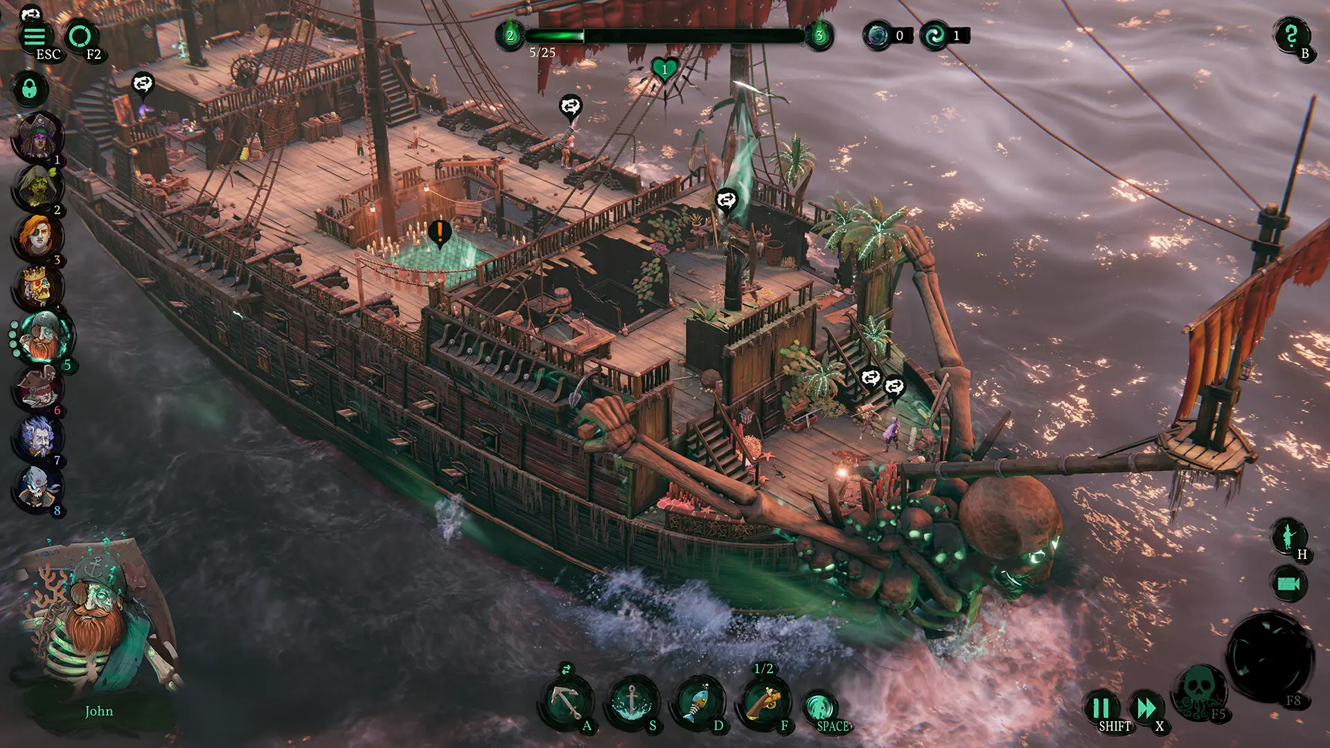 图片[3]-影子诡局 被诅咒的海盗 Shadow Gambit The Cursed Crew v1.2.133版 官方中文-侠趣网