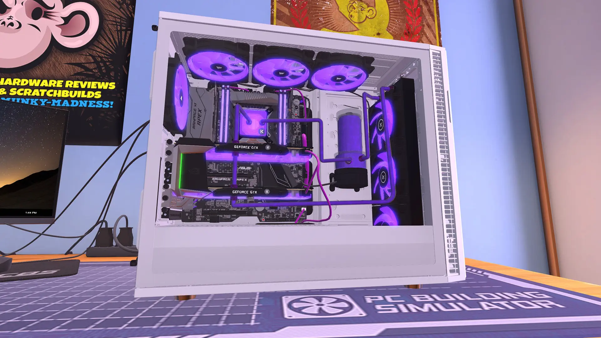 电脑装机模拟器2 PC Building Simulator 2 v1.11.10版 集成全DLC 电脑装机模拟器 PC v1.15.3Hotfix1全解锁版-侠趣网